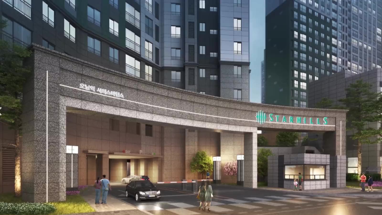 오남역 서희스타힐스 여의재 조감도